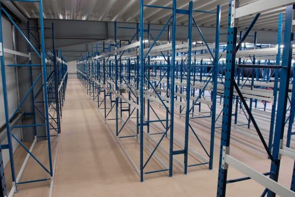 Tyre Pallet Racking Example